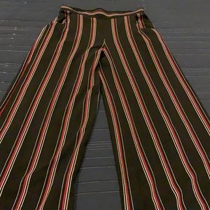 Wide leg palazzo pants